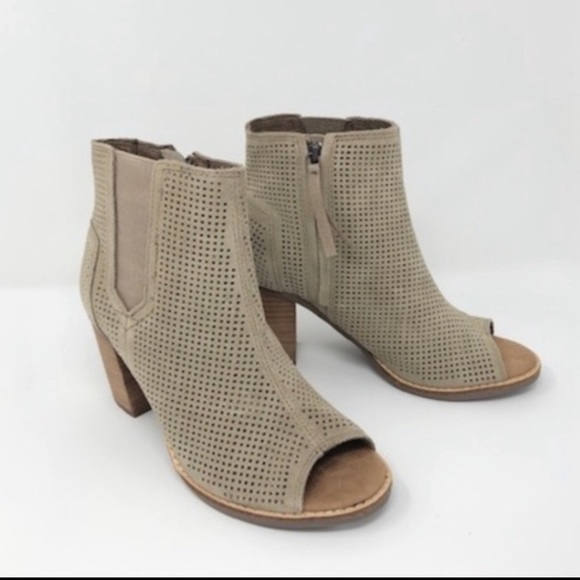 Toms Shoes - TOMS majorca peep toe heels